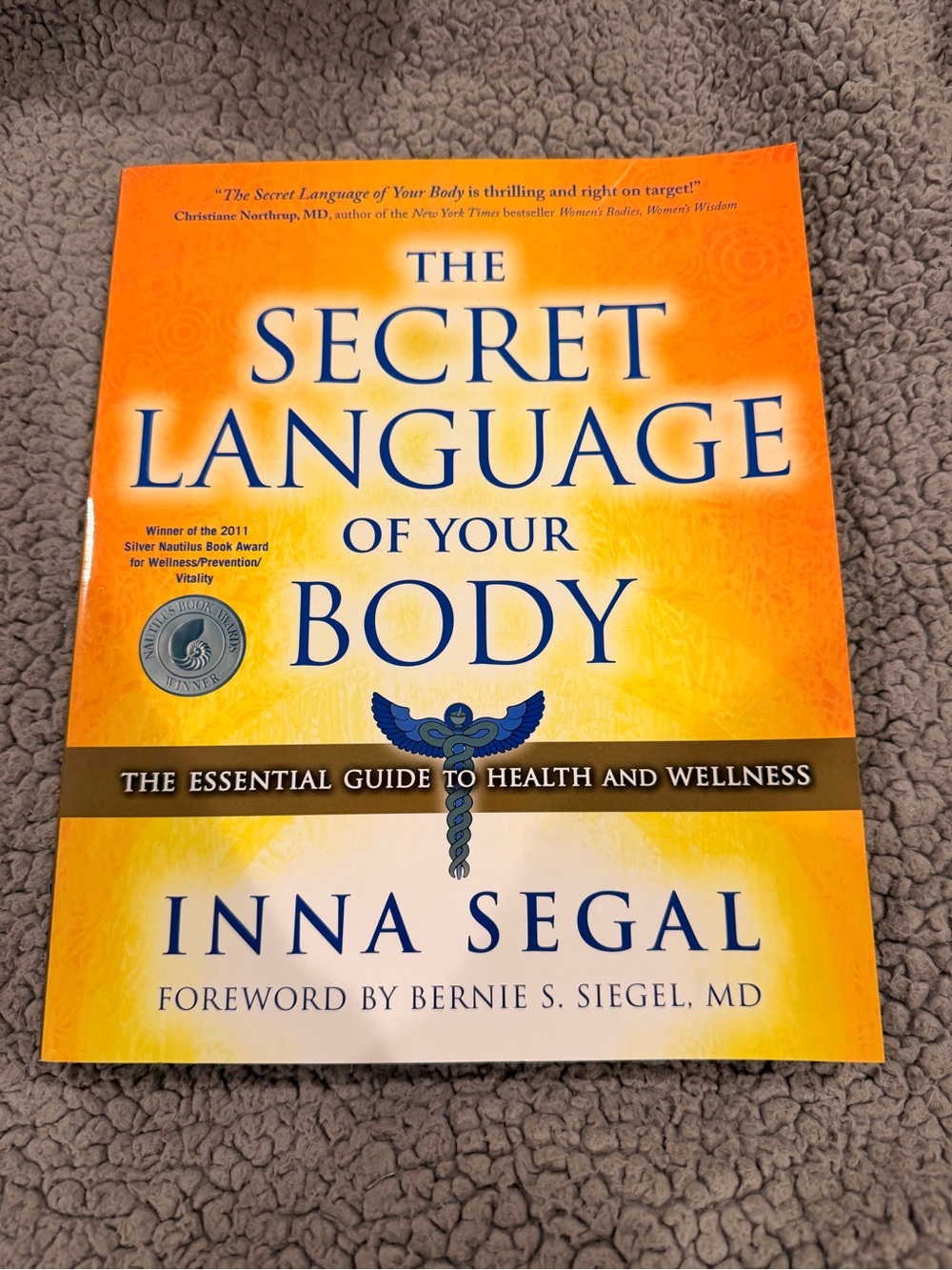 Harper The Secret Language of Your Body - Orange and Blue Cover